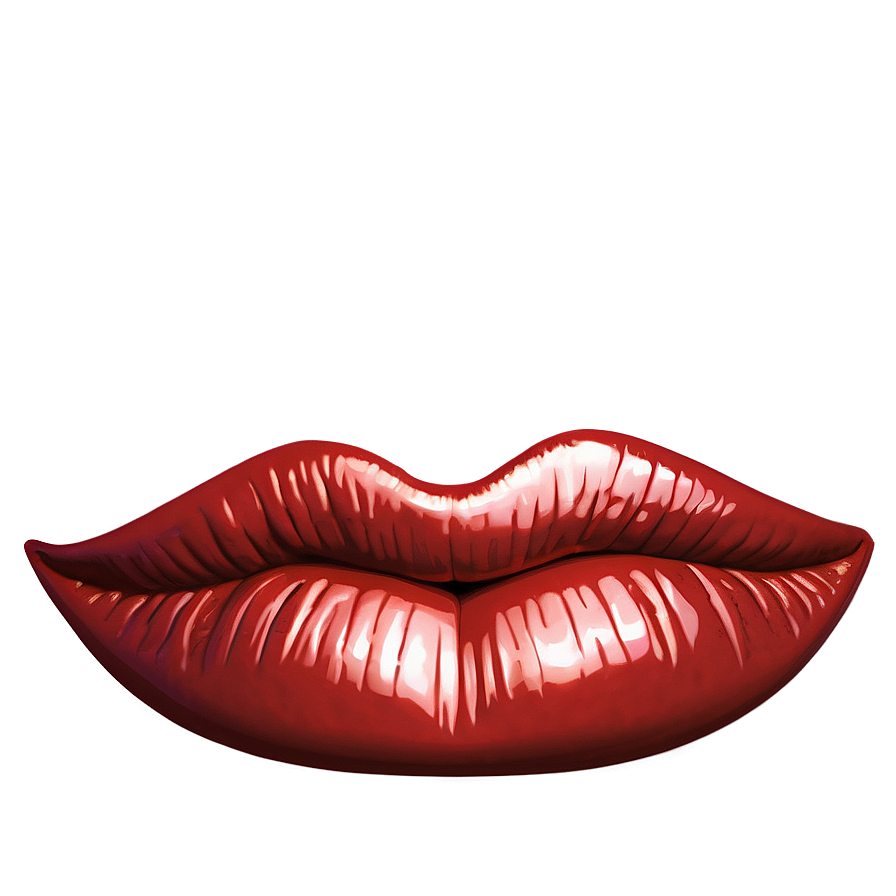 Slick Glossy Lips Png 92