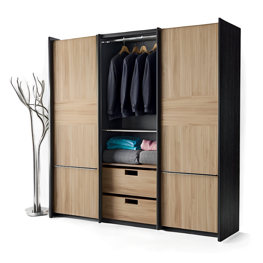 Sliding Door Wardrobe Png Keu