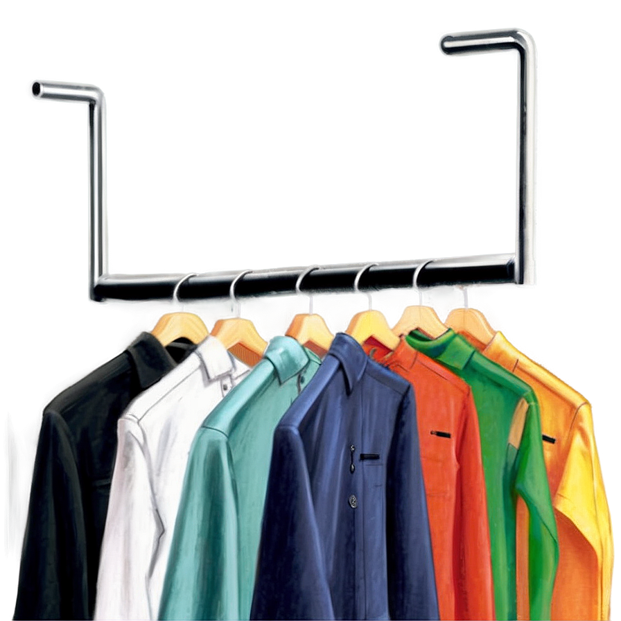 Slim Clothes Rack Png 06272024