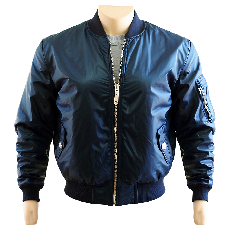 Slim Fit Bomber Jacket Sleek Png Ure57