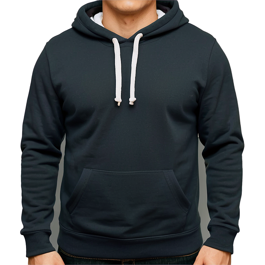 Slim Fit Hoodie Template Png 26