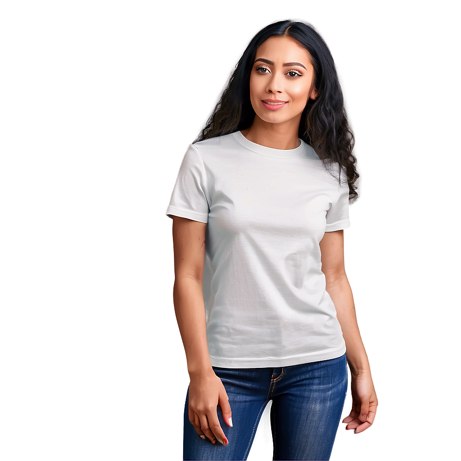 Slim Fit T Shirt Mockup Png 18