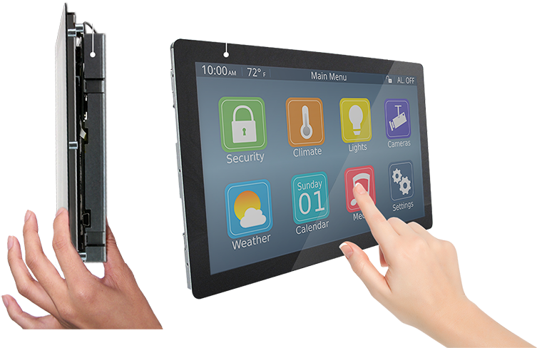 Slim Profile Touchscreen Tablet PNG with transparent background