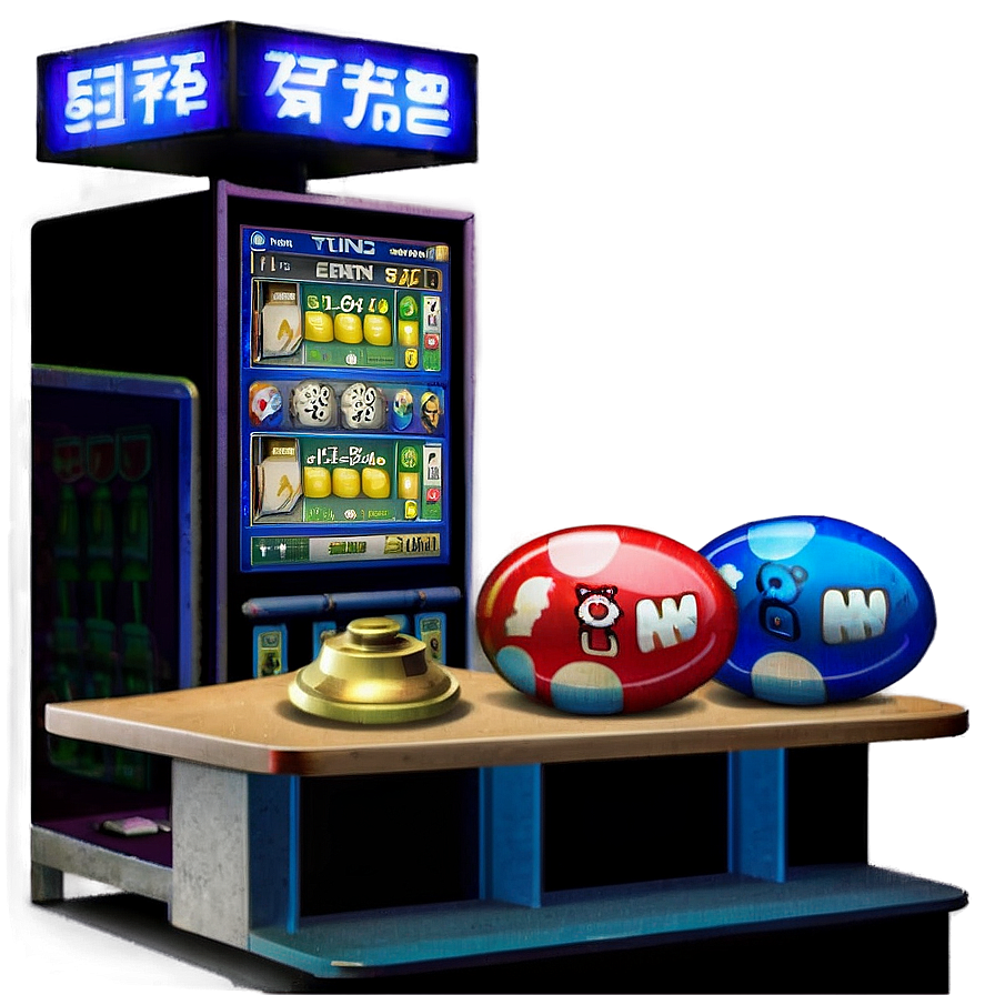 Slot Machineand Capsules Station