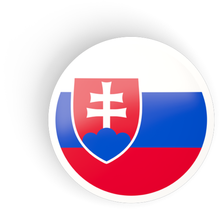 Slovakia National Emblem Button