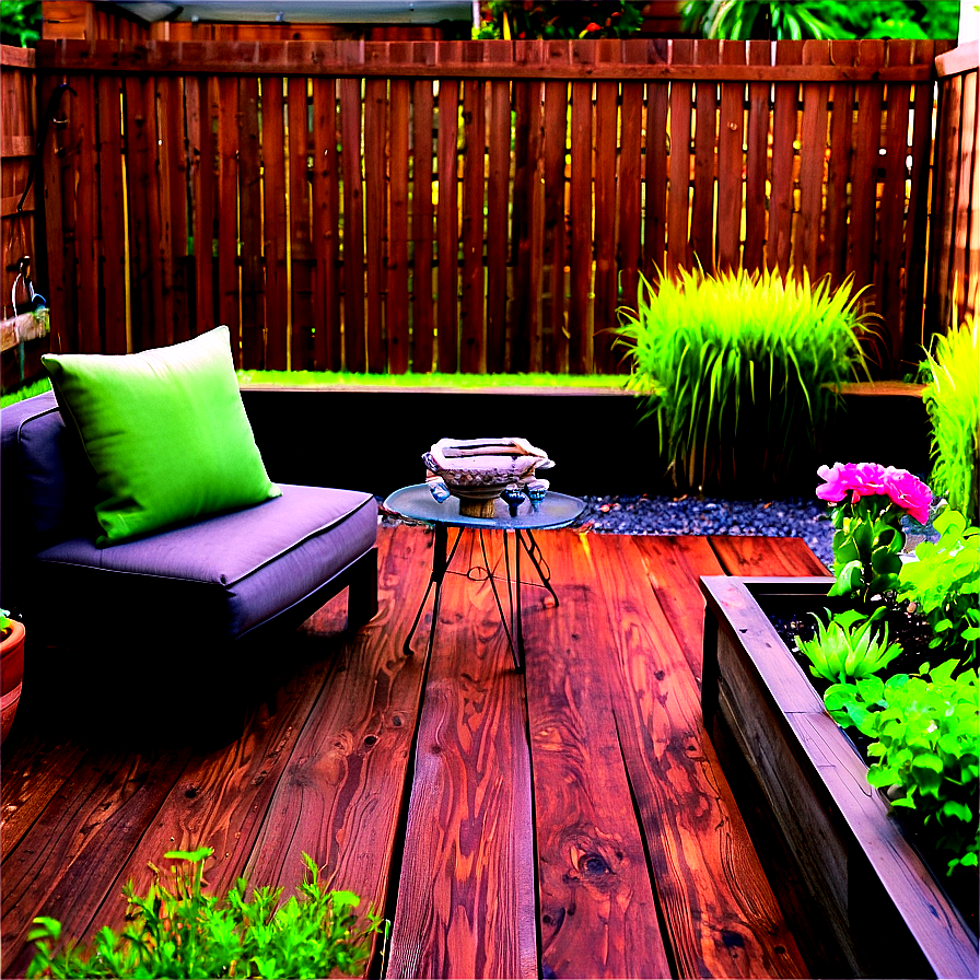 Small Backyard Makeover Png Wnn