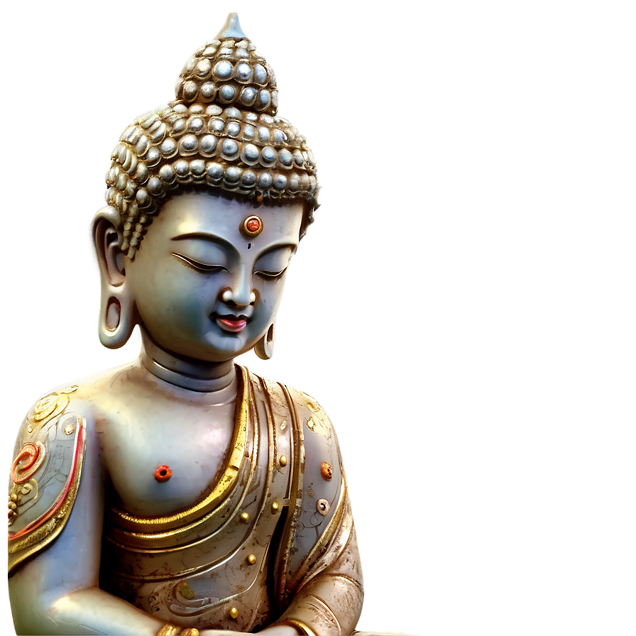 Small Buddha Statue Png Mlr