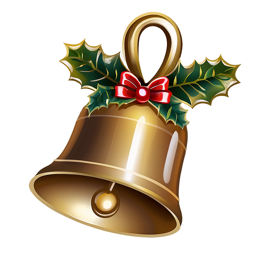 Small Christmas Bell Png 06242024