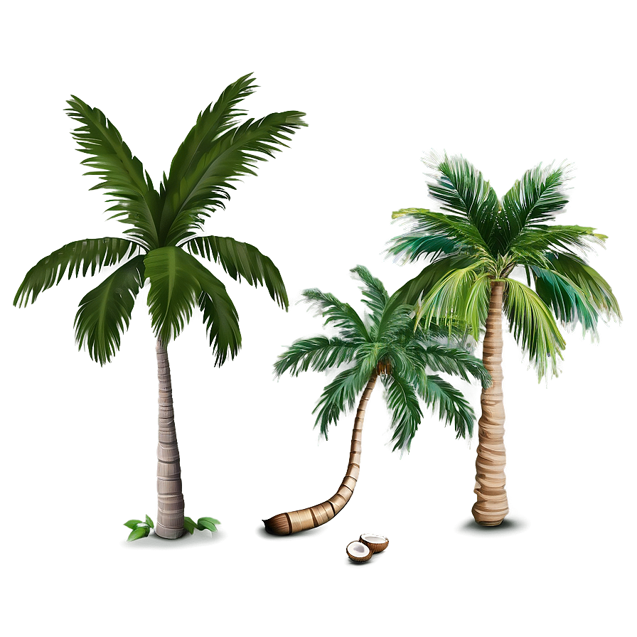 Small Coconut Tree Png Vap86