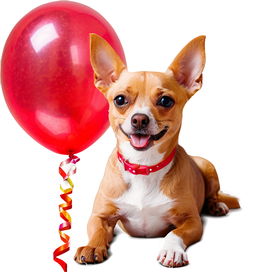 Small Dog Birthday Party Png 48