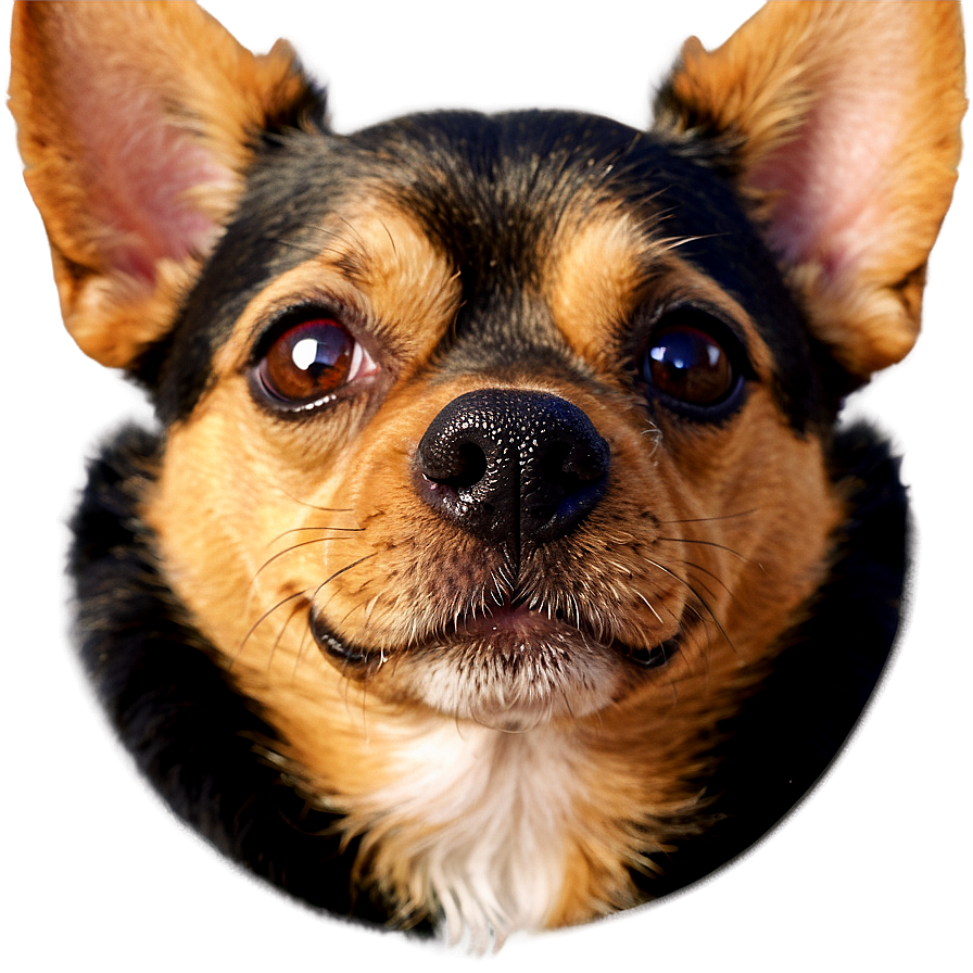 Small Dog Face Closeup Png 06252024