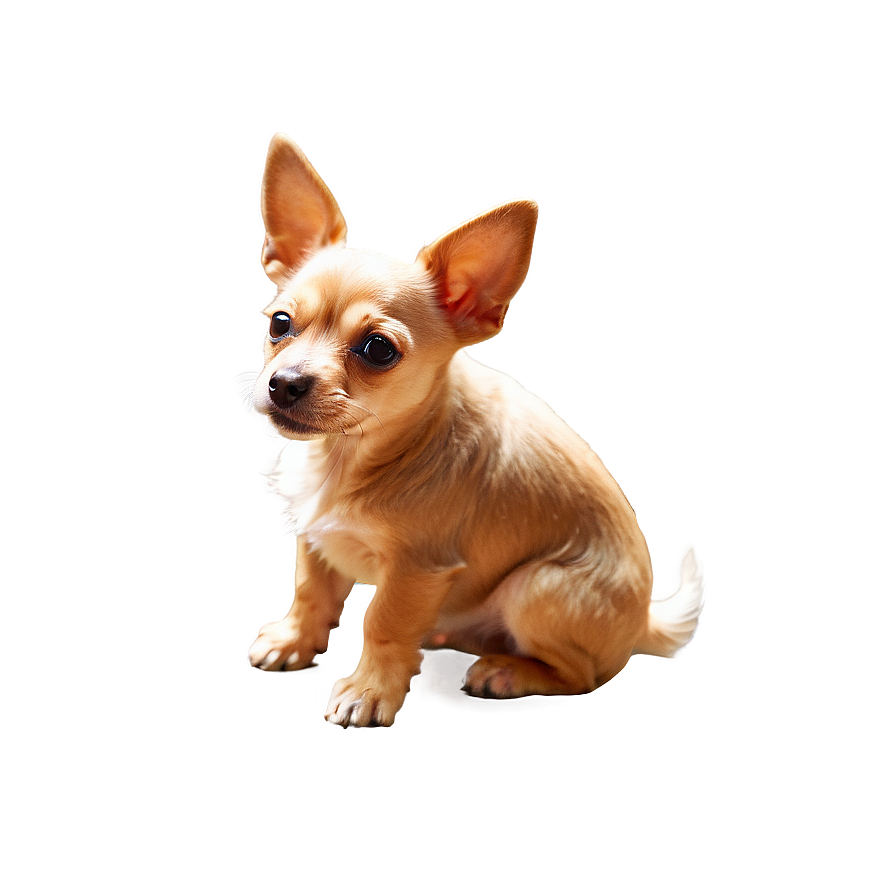 Small Dog With Big Ears Png 84