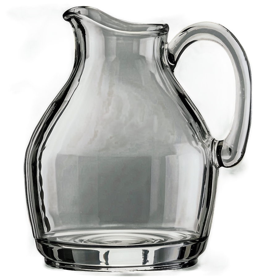 Small Glass Jug PNG hqw22 PNG with transparent background