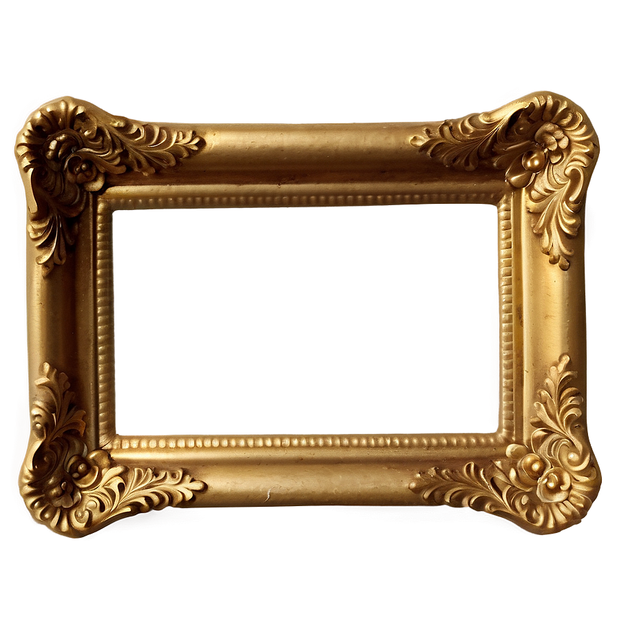 Small Gold Frame Png Fwb