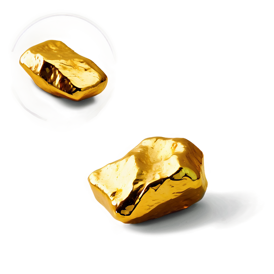 Small Gold Nugget Png 06132024