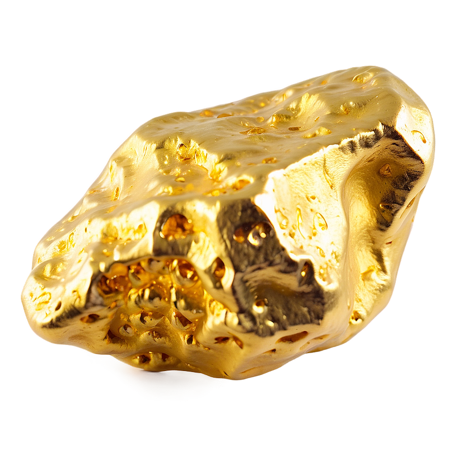 Small Gold Nugget Png 06132024