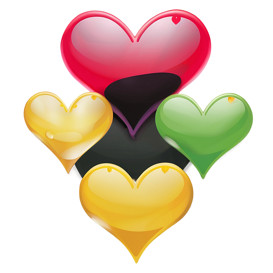 Small Heart Emoji Png Artwork 62