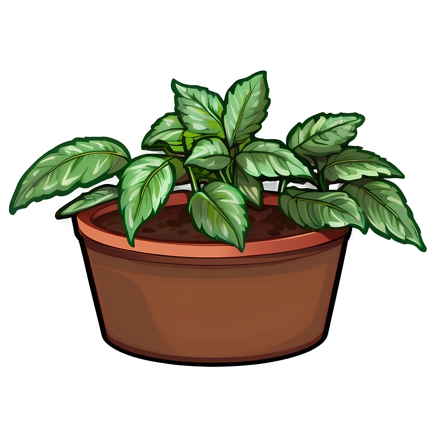 Small Herb Plant Png 06132024