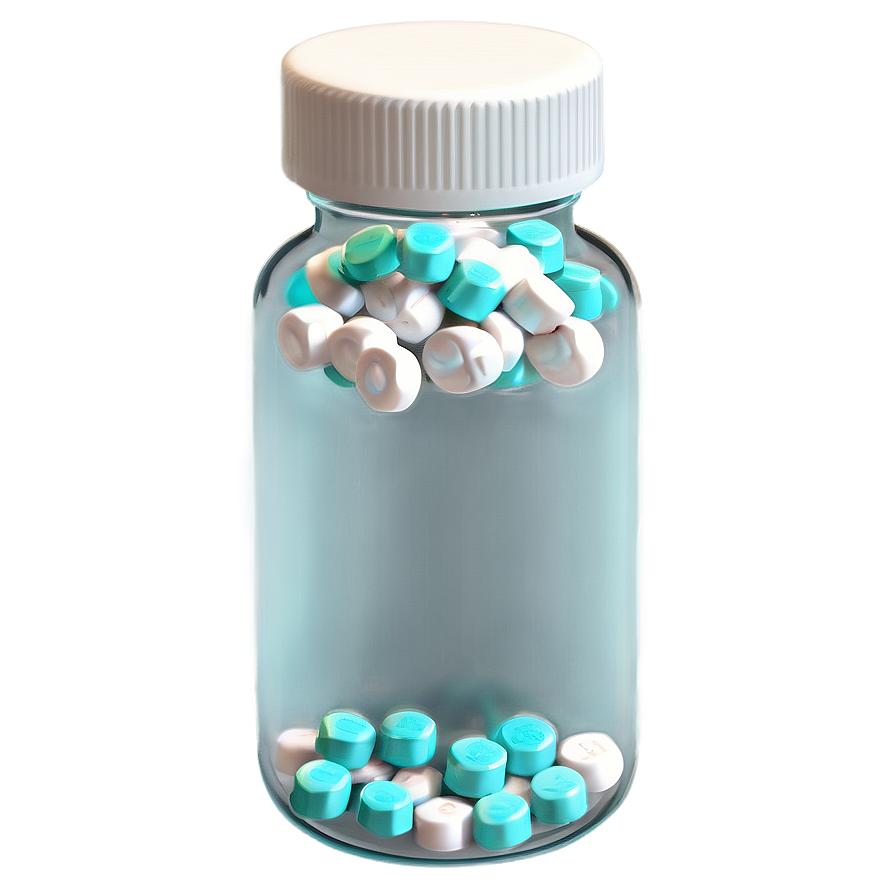 Small Pill Bottle Png 59