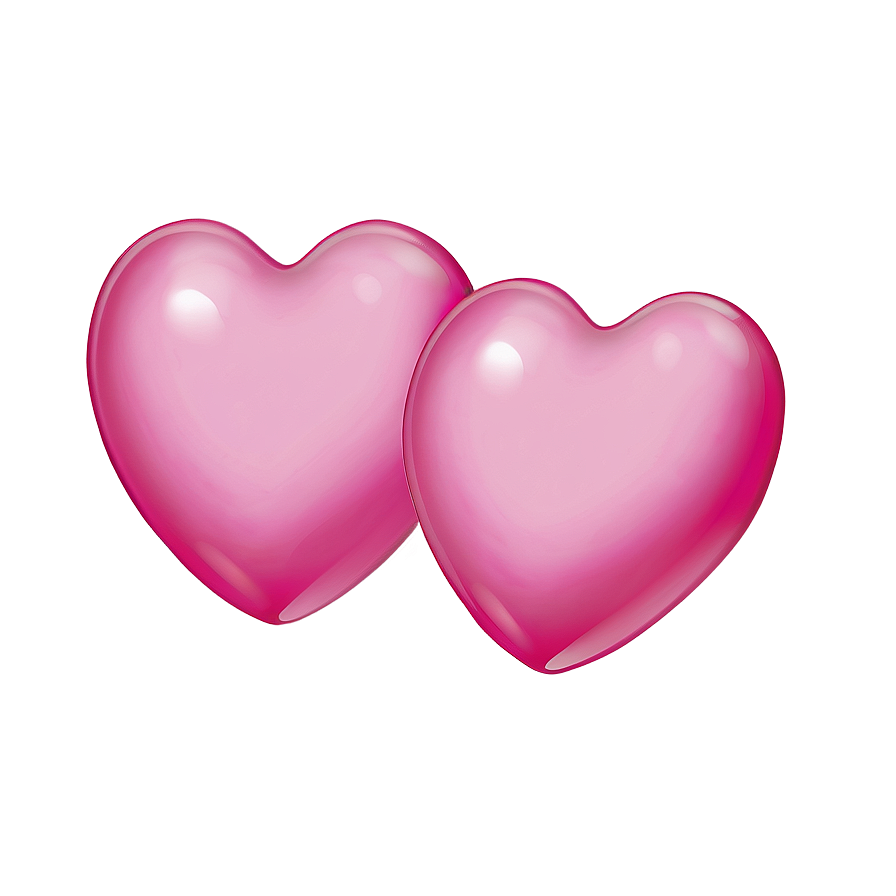 Small Pink Heart Emoji Png Bgd