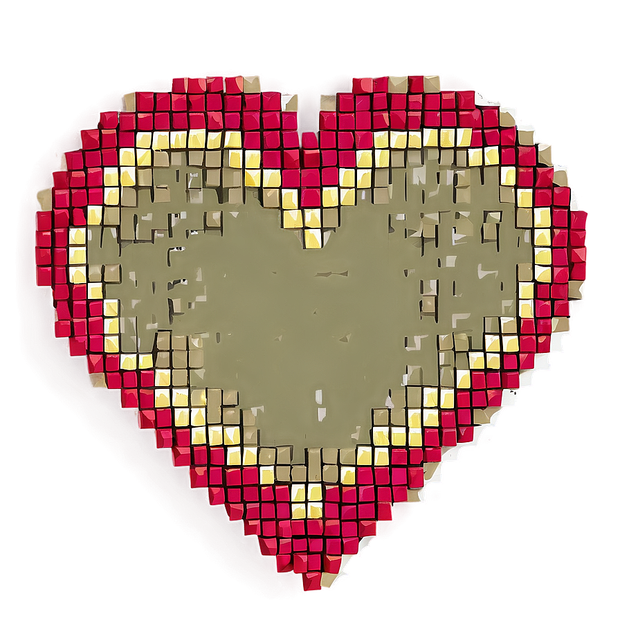 Small Pixel Heart Png 05252024