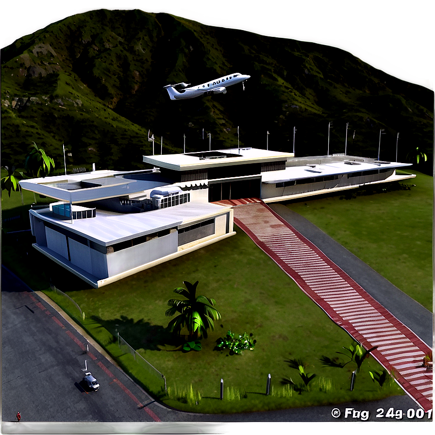 Small Private Airport Png 06112024