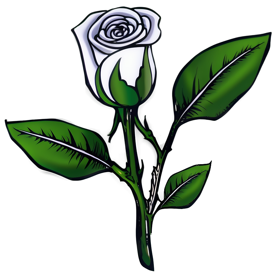 Small Rose Tattoo Idea Png Awb12