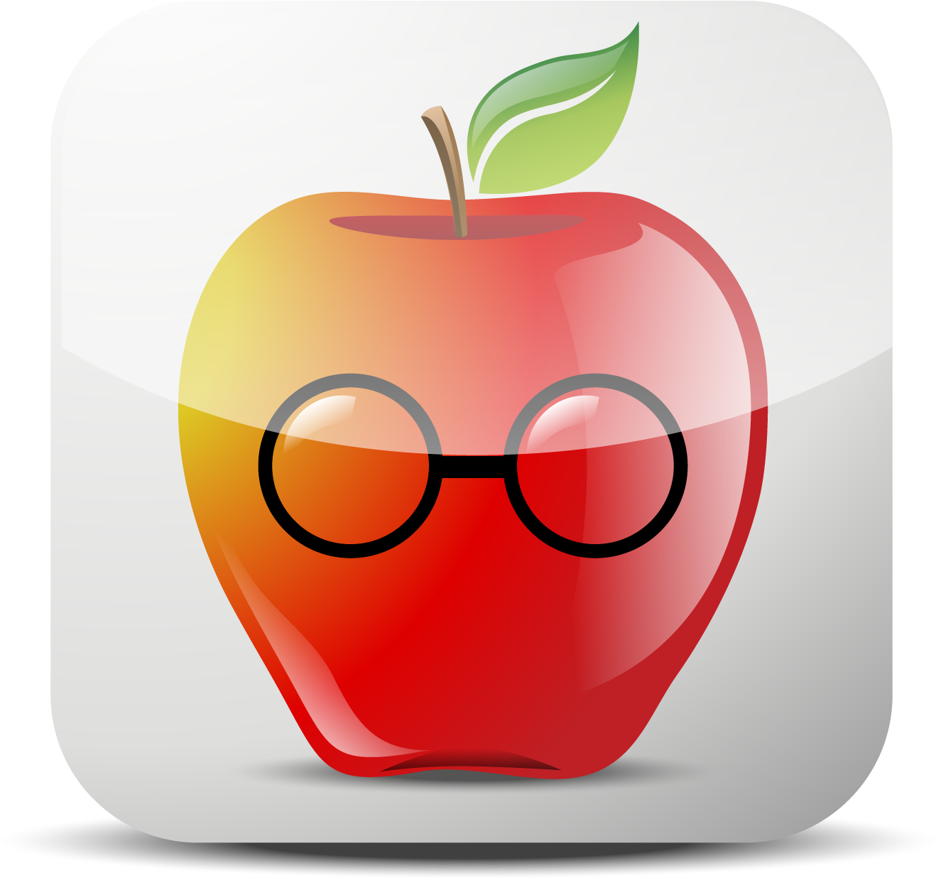 Smart Apple Icon PNG with transparent background