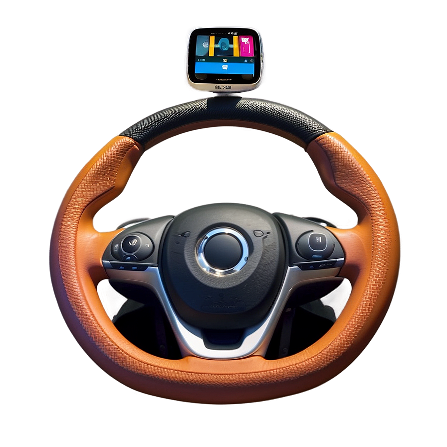 Smart Car Steering Wheel Png Kqc