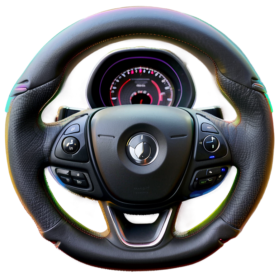 Smart Car Steering Wheel Png Rnc