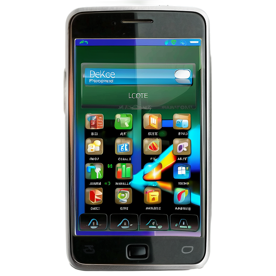 Smart Cell Phone Illustration PNG 05062024 PNG with transparent background