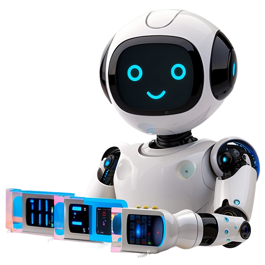 Smart Home Assistant Robot Png 57