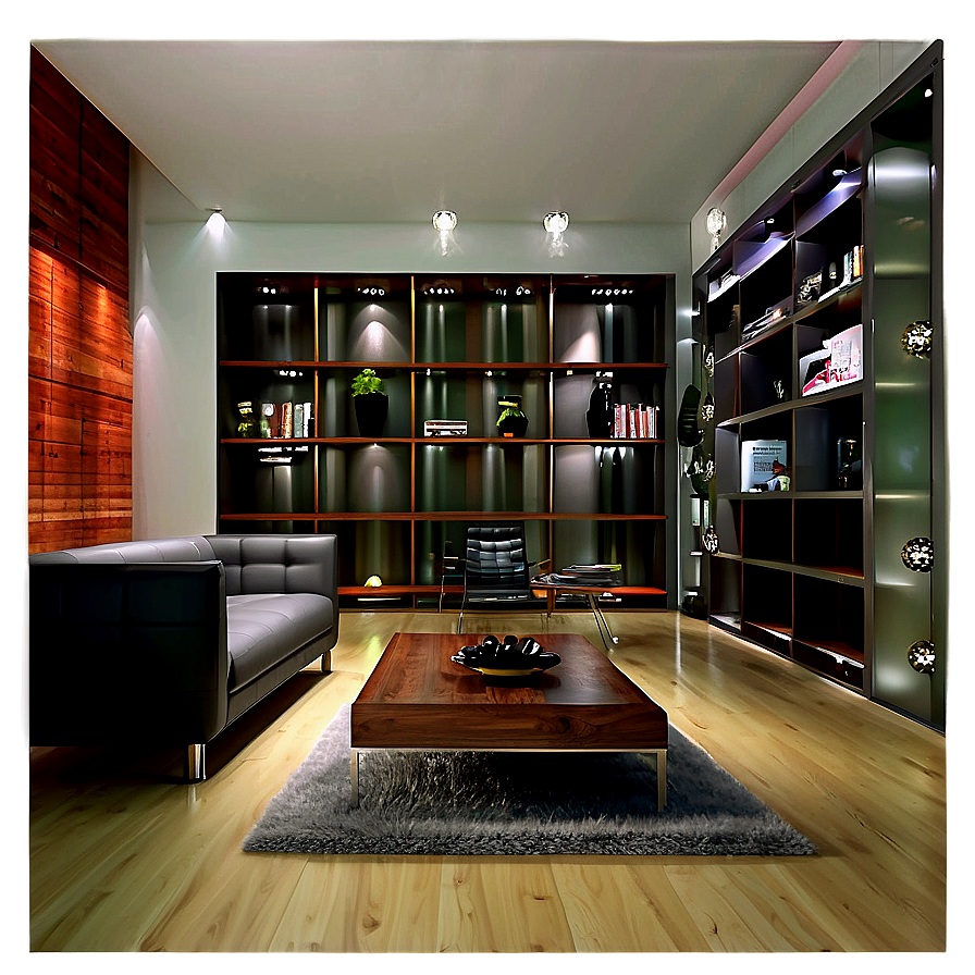 Smart Home Office Room PNG 06122024 PNG with transparent background