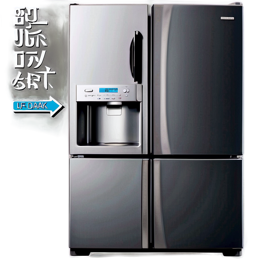 Smart Home Refrigerator Png Hyu49