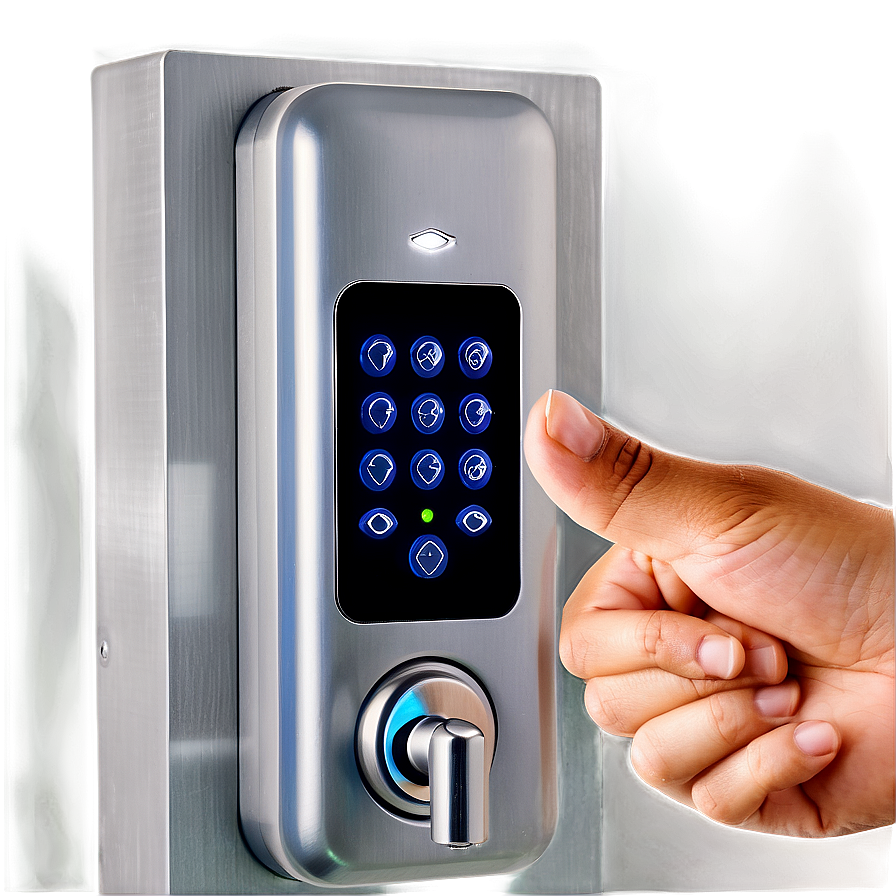 Smart Lock System Png Qgl