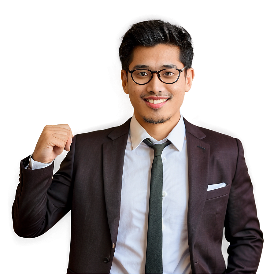 Smart Man In Suit Png 05242024