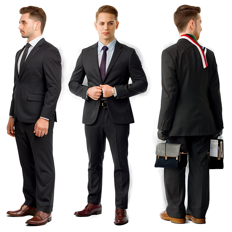 Smart Man In Suit Png 21