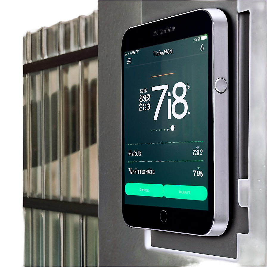 Smart Thermostat For Hvac Png 06212024