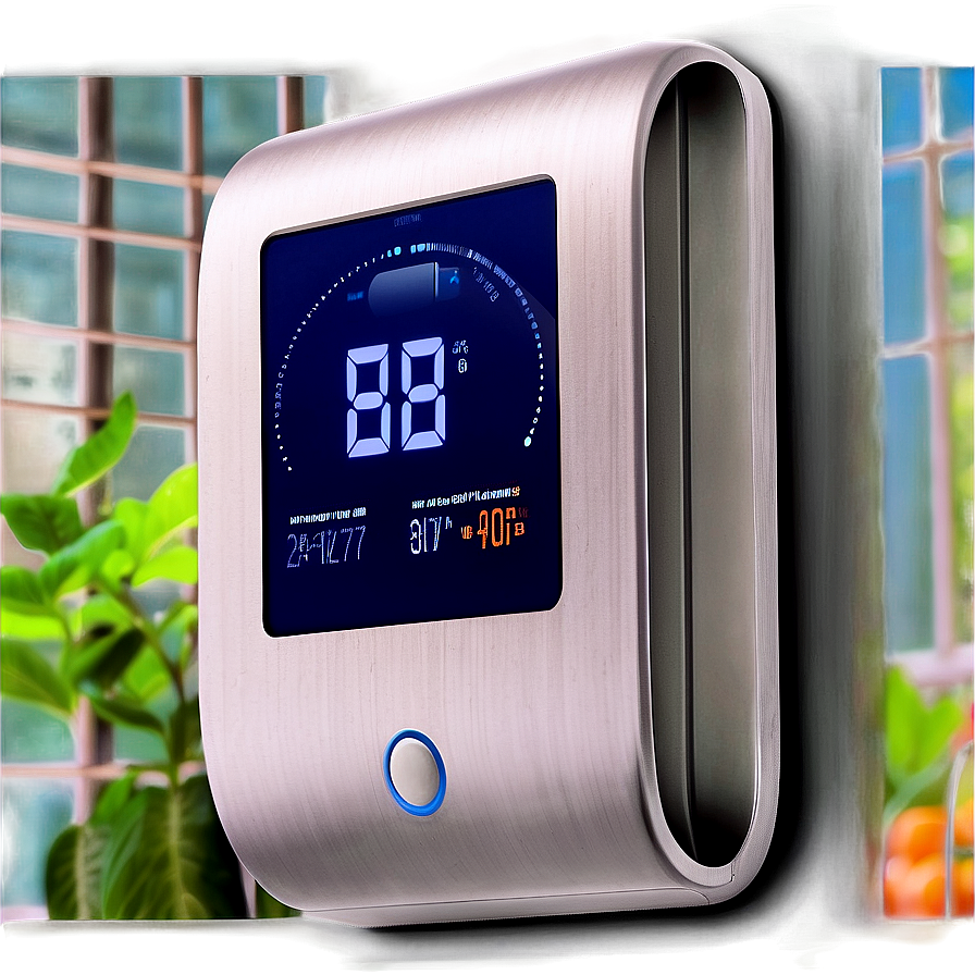 Smart Thermostat With Ai Png 06132024