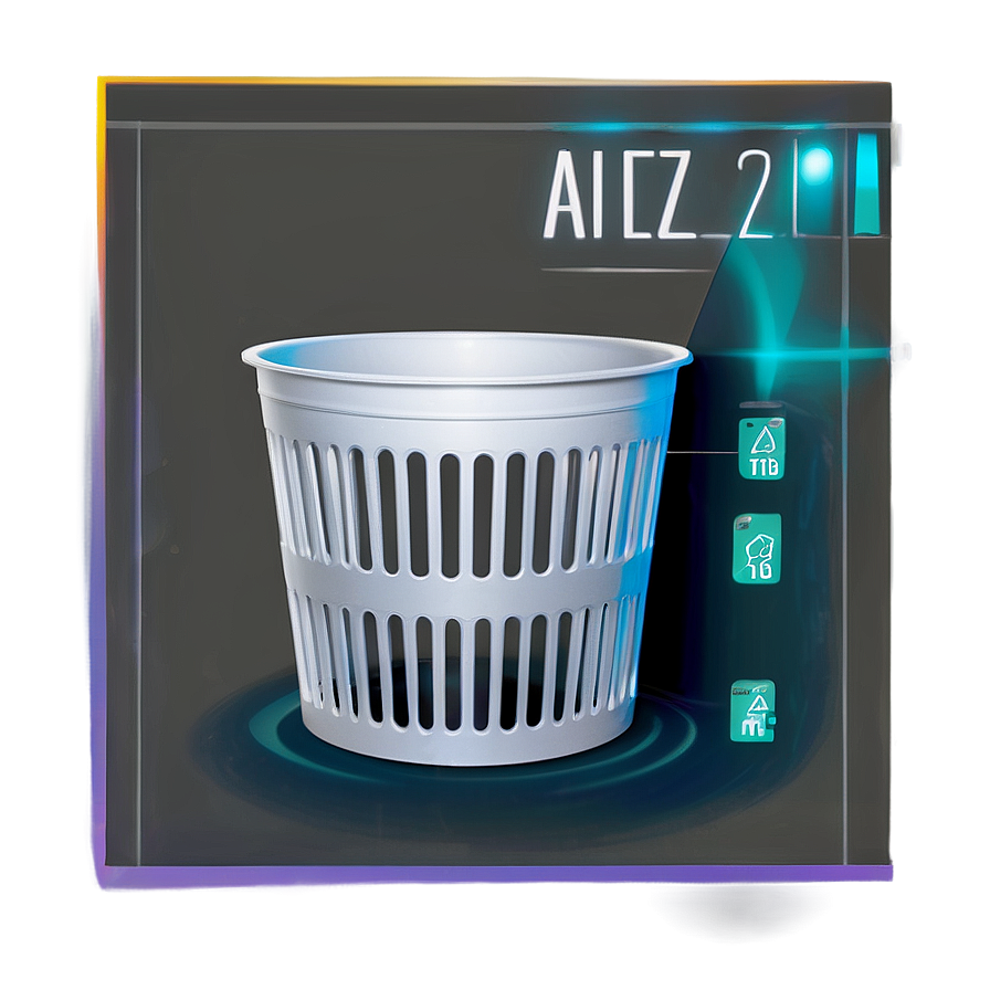 Smart Trash Bin Visualization Png Xfd32