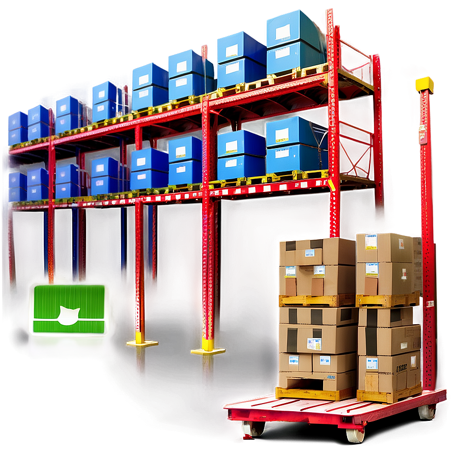 Smart Warehouse Technology PNG eqo48 PNG with transparent background