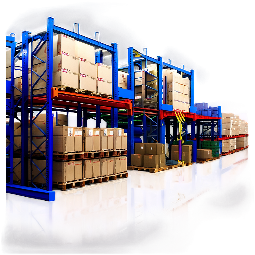 Smart Warehouse Technology PNG vck53 PNG with transparent background