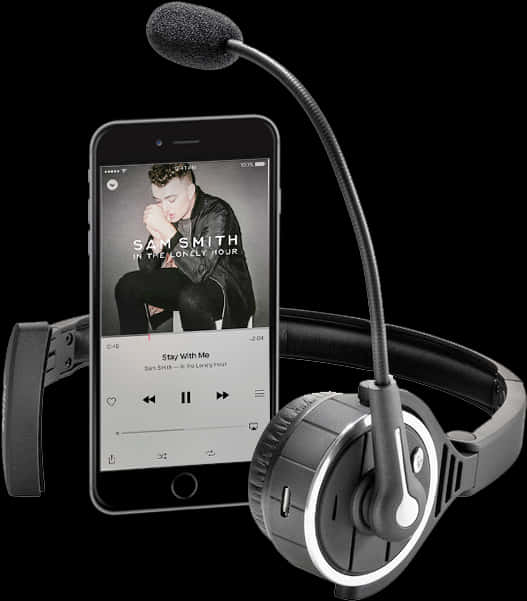 Smartphone Music Headset Setup