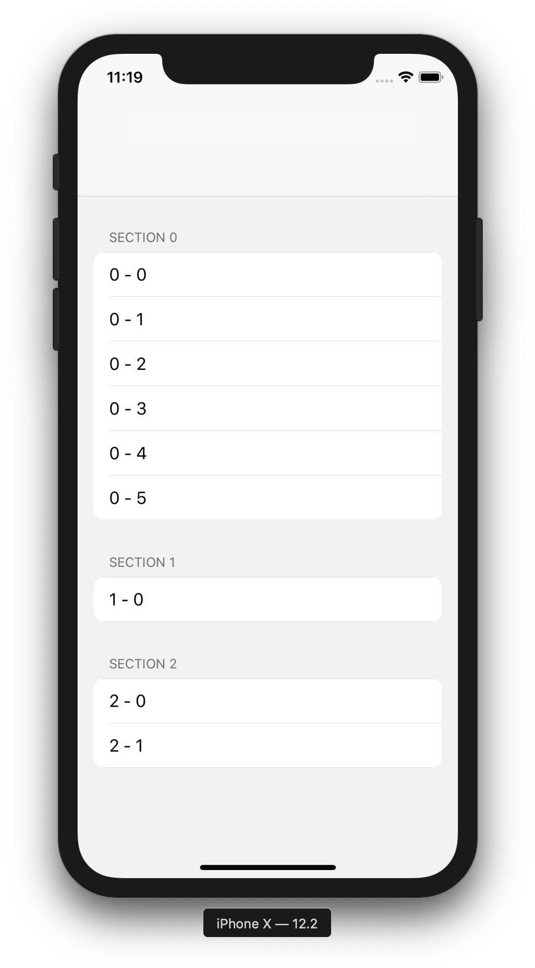A Tableview With Rounded Corners On Each First And - React Native Drawer Profile, HD Png Download PNG with transparent background