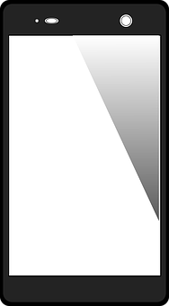 Smartphone Vector Illustration PNG with transparent background