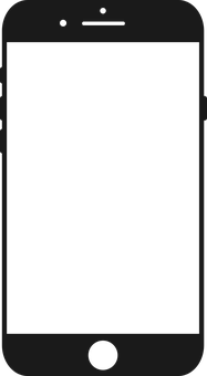 Smartphone Vector Illustration PNG with transparent background