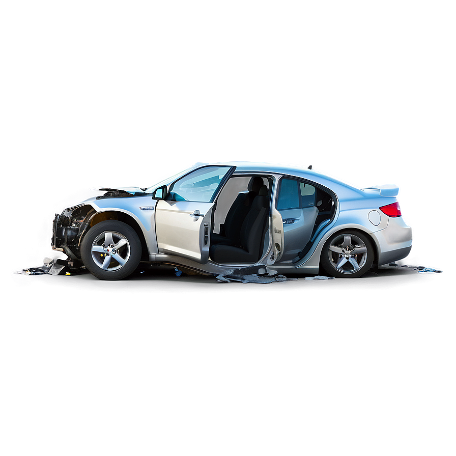 Smashed Car Wreckage PNG 58 PNG with transparent background