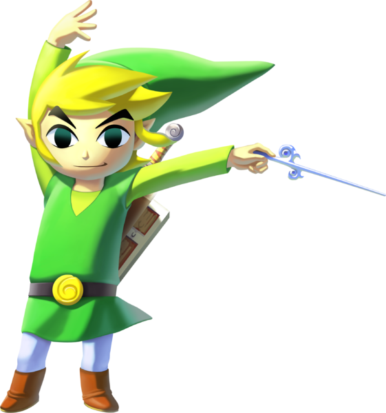 Smashpedia - Zelda Wind Waker Hd Link, HD Png Download PNG with transparent background