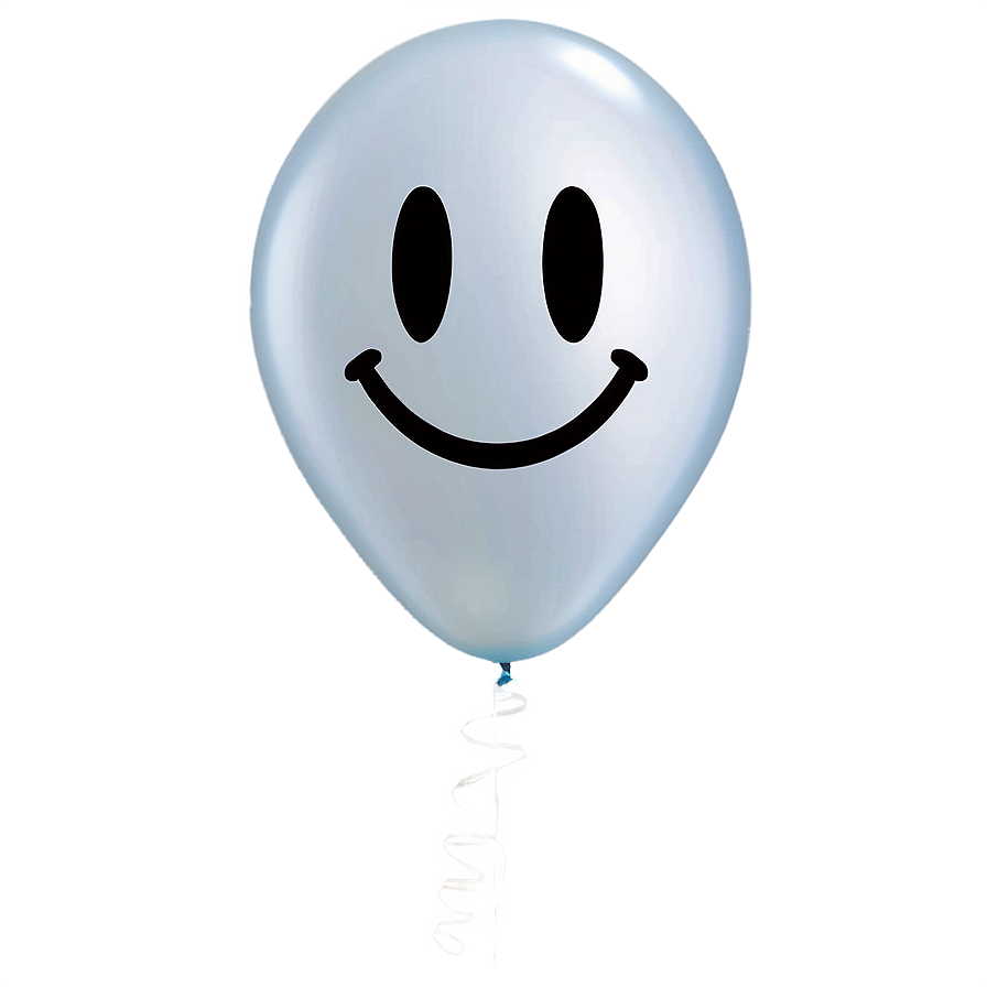 Smiley Face Balloon Png 05032024