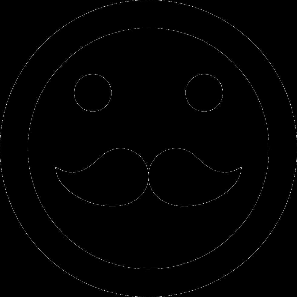 Smiley Facewith Mustache Icon